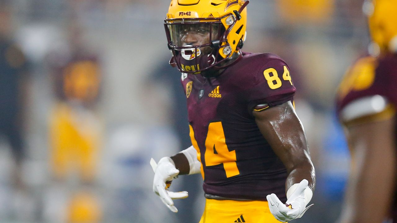 Atlanta Falcons select ASU's Frank Darby in 6th round of 2021 NFL Draft