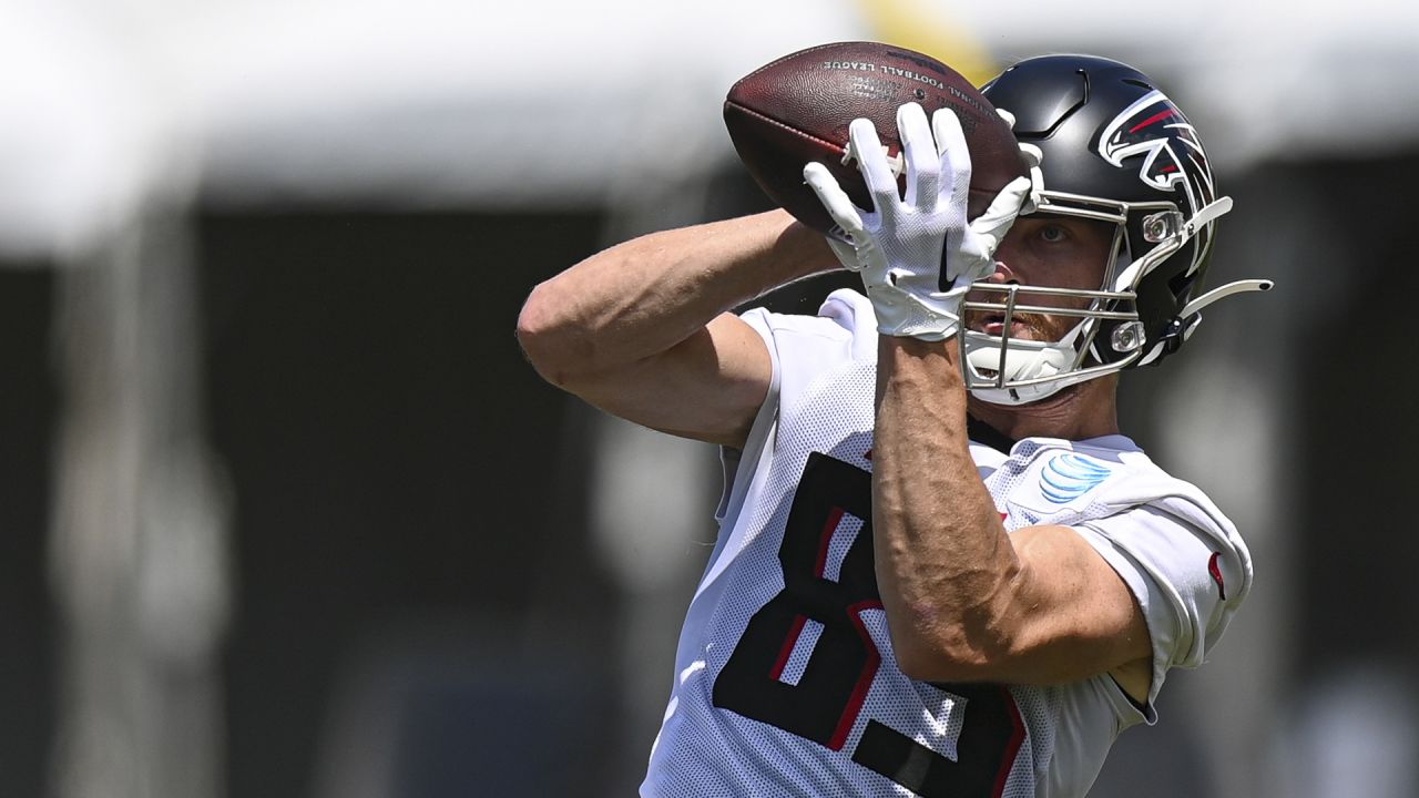 Shanna Lockwood/© 2022 Atlanta Falcons - Atlanta Falcons kicker Younghoe Koo  #7 during practice in Flowery Branch, Georgia, on …