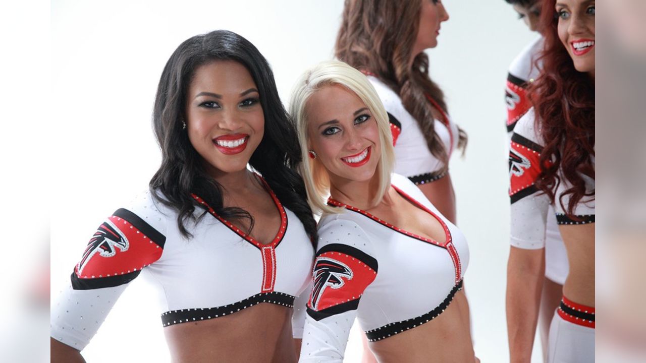 Behind-the-Scenes of Falcons Cheerleaders Uniform Shoot