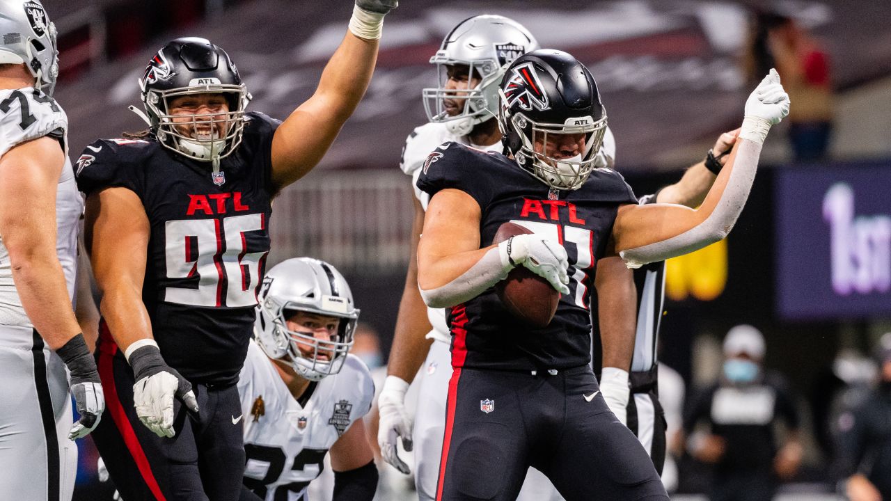 WATCH: Falcons force 2 more Raiders fumbles