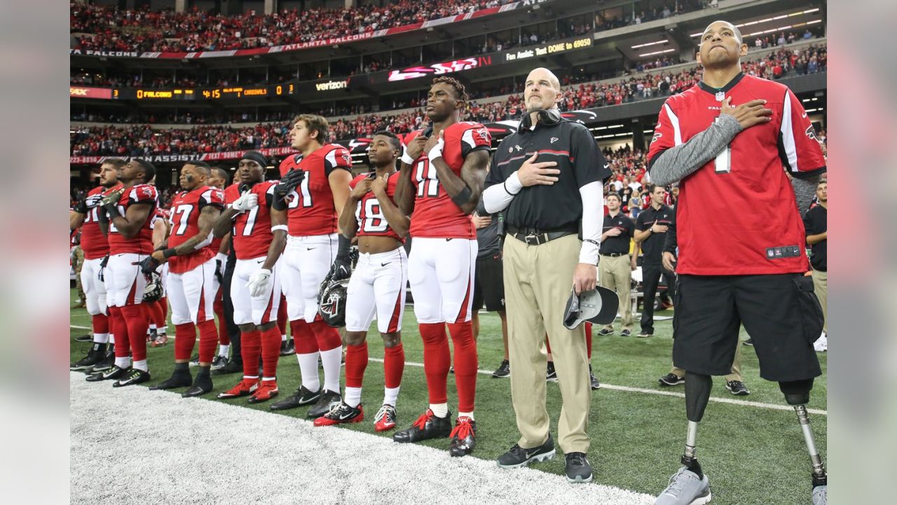 Falcons Honor Military in Salute to Service Game