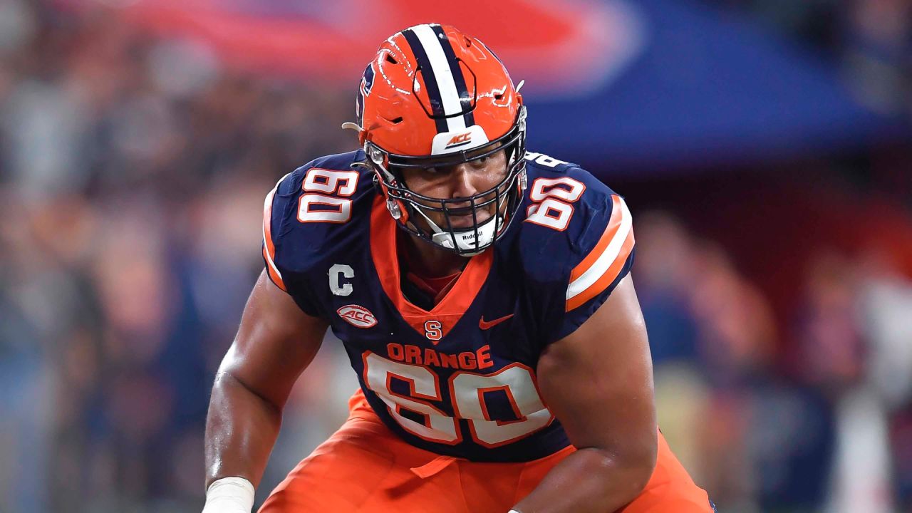 Falcons Trade Up and Select OL Matthew Bergeron at No. 38 Overall