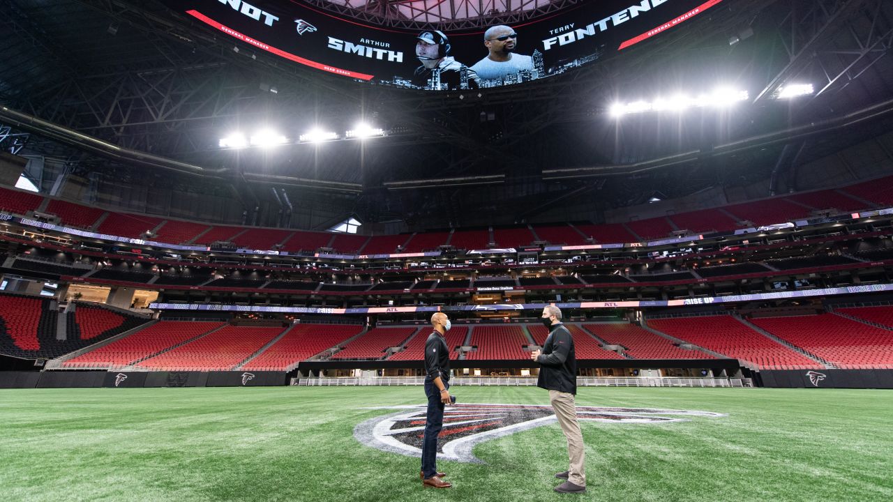 Mercedes-Benz Stadium, section 313, home of Atlanta Falcons, Atlanta  United, page 1