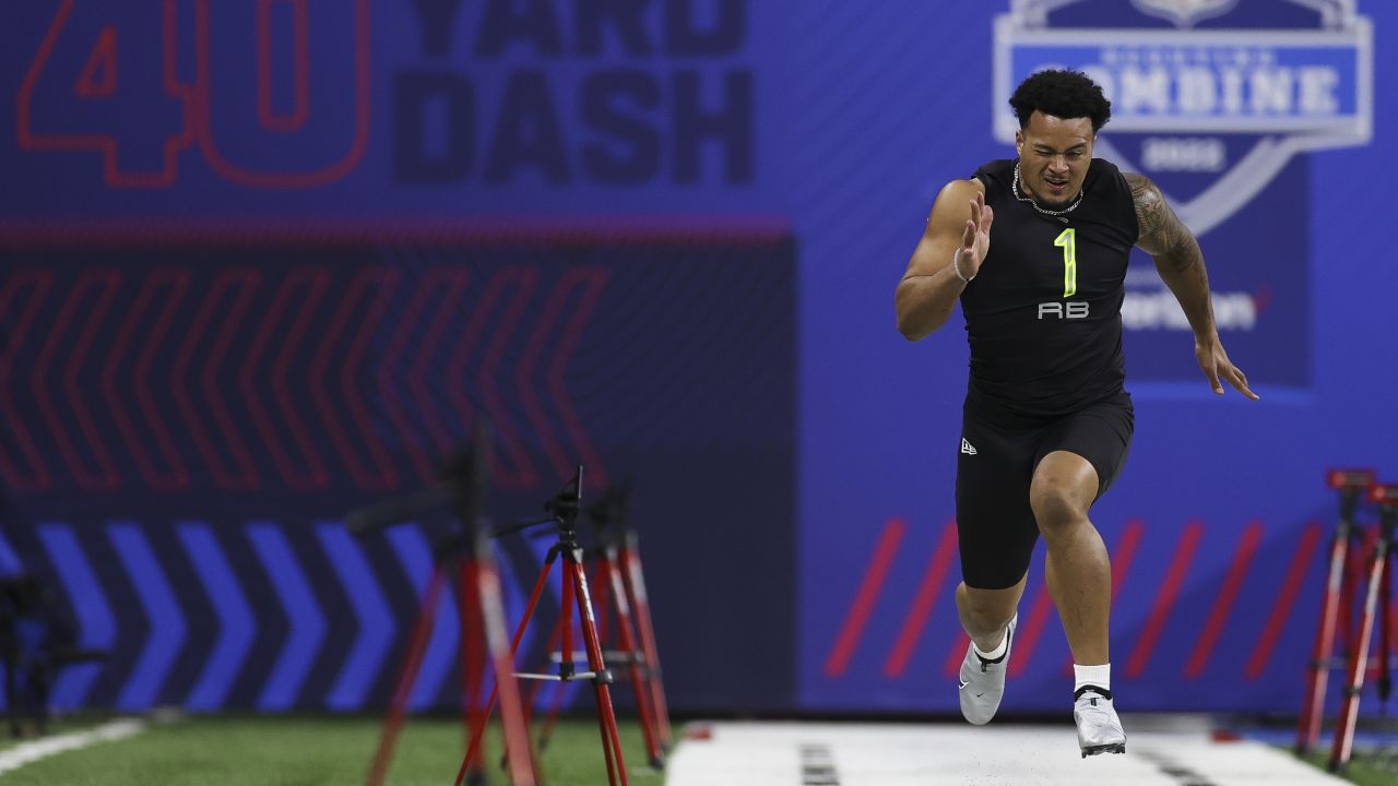 Gallery  2022 NFL Combine Running Back Workout in Photos