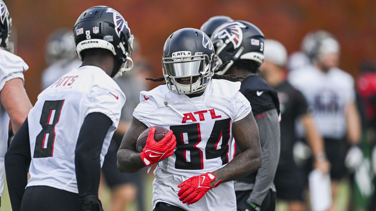 Atlanta Falcons defensive tackle Timmy Horne (93) runs for the