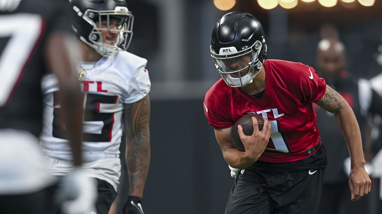 Falcons RB Tyler Allgeier talks about path to success ahead of 2023 season  - The Falcoholic