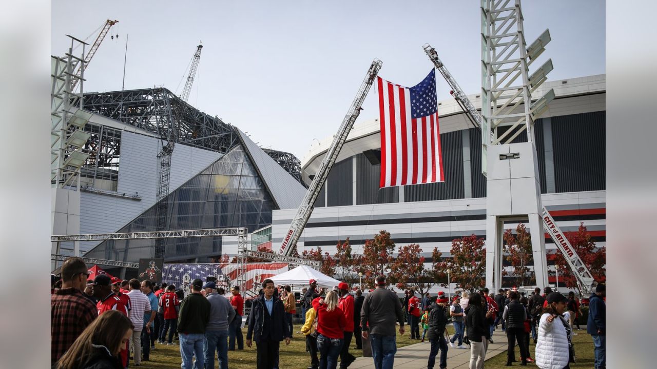 Falcons Honor Military in Salute to Service Game