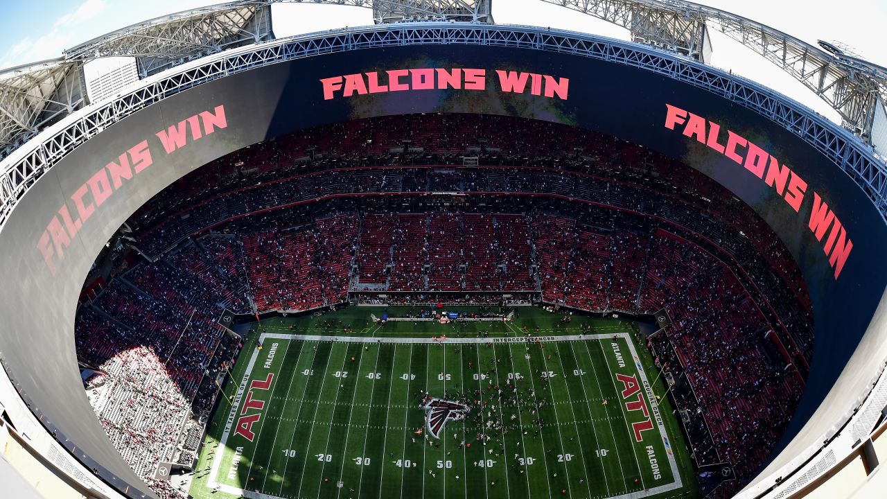 Bird's Eye View  Falcons vs Browns