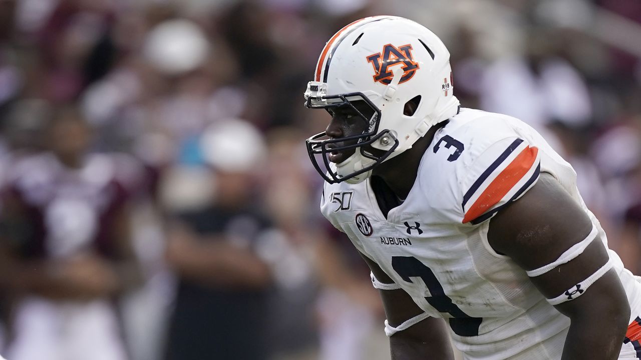 Auburn Tigers on AL.com - With the #47 pick in the 2020 NFL Draft, the  Atlanta Falcons select Marlon Davidson, defensive end from Auburn! 