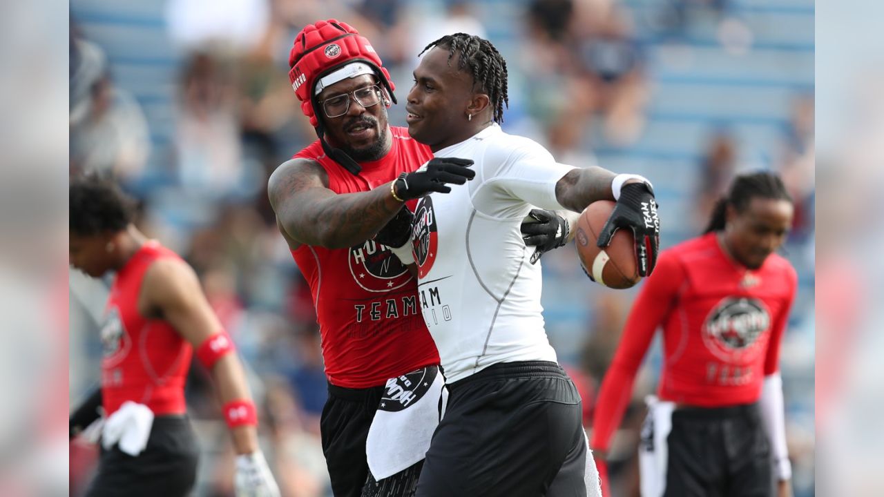 Watch Todd Gurley catch a pass from rapper Quavo at charity event