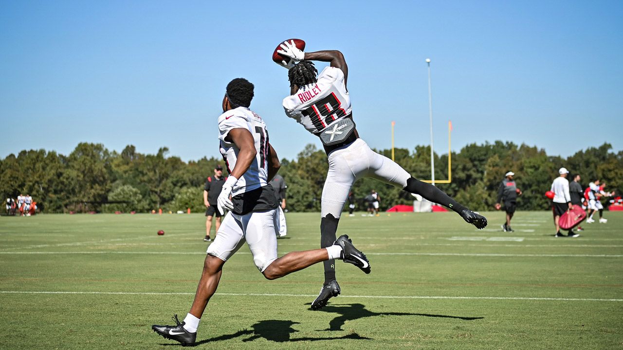 Tajae Sharpe Featured In Open Practice, Making Atlanta Falcons Roster  Decisions Harder - Sports Illustrated Atlanta Falcons News, Analysis and  More