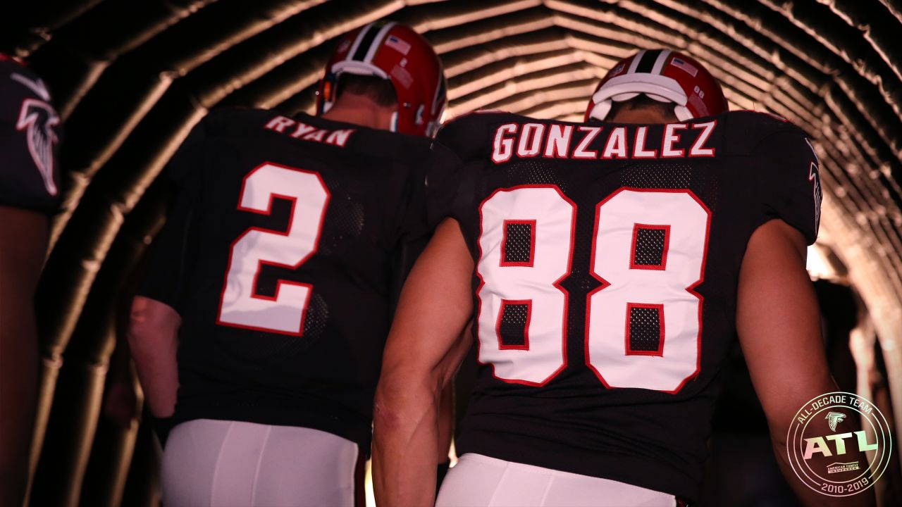 Tony Gonzalez  Atlanta Falcons All-Decade Team