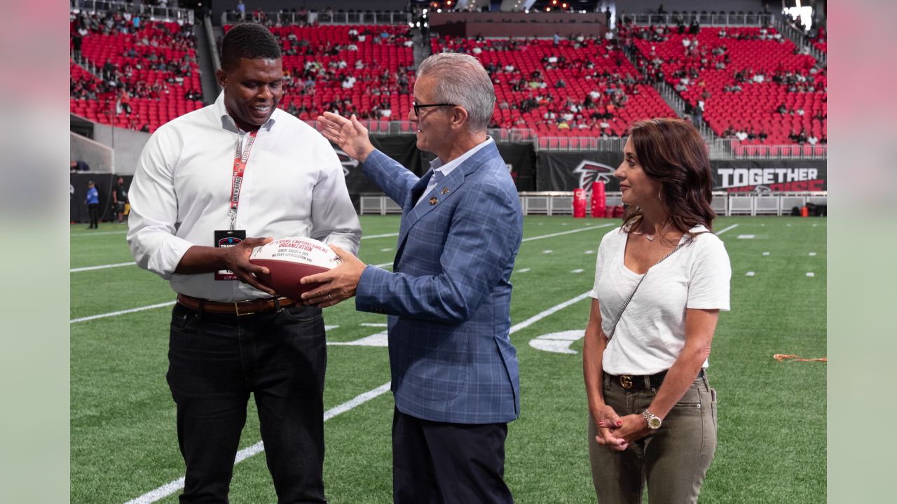 2019 AT&T Atlanta Falcons Training Camp: Military Appreciation Day at  Mercedes-Benz Stadium