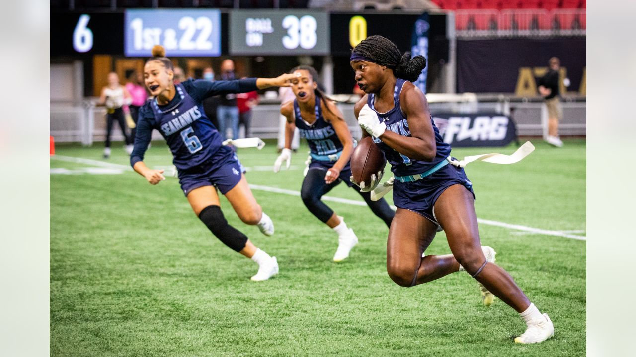 An Arlington girls flag football team won an NFL championship this past  weekend