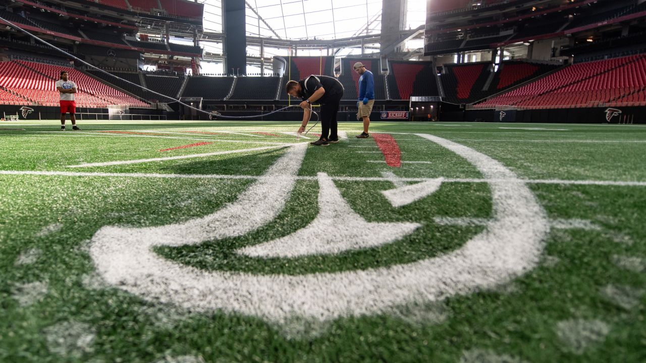 Mercedes Benz-Stadium activities Falcons opener