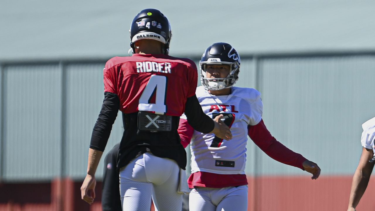 Falcons' Arthur Smith infers Kyle Pitts isn't fully healthy from