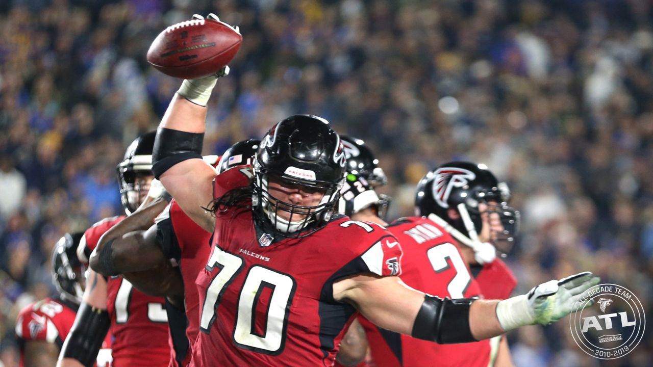 Offensive Roster  Atlanta Falcons All-Decade Team