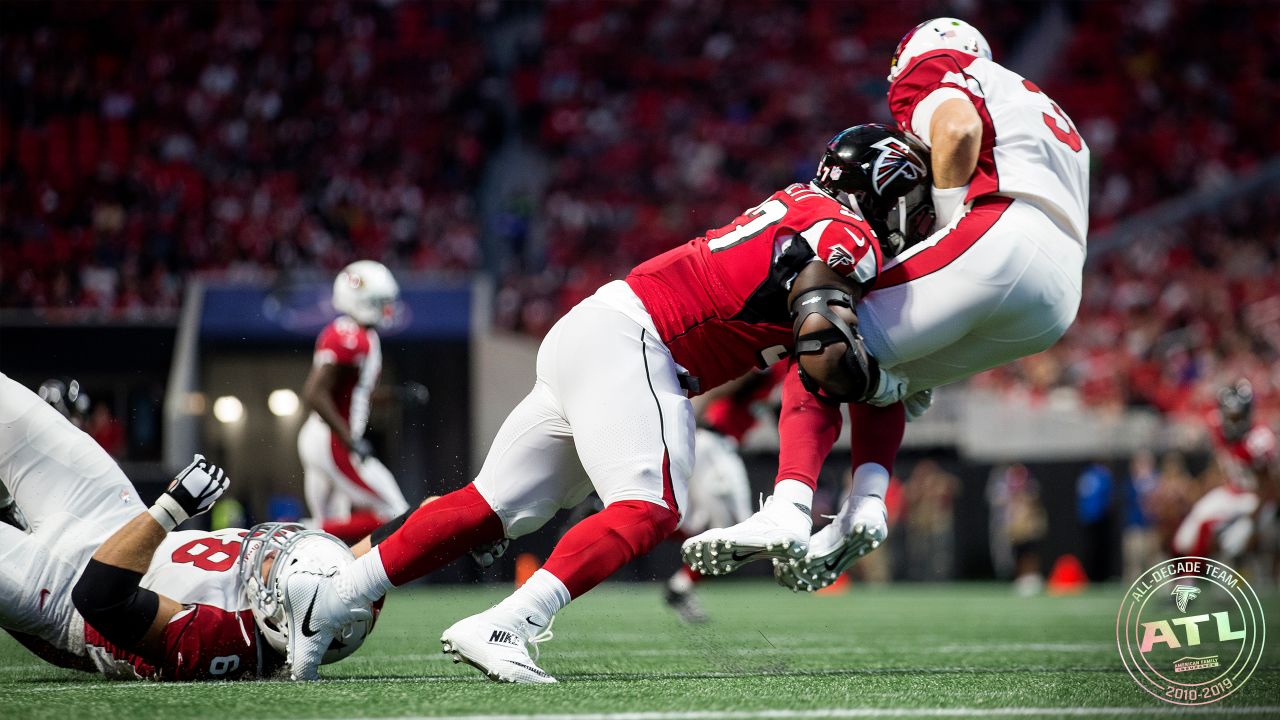 Kelsey Conway on X: #Falcons defensive tackle Grady Jarrett and his mom  who has never missed one of his games in his college and pro career are  here on the red carpet