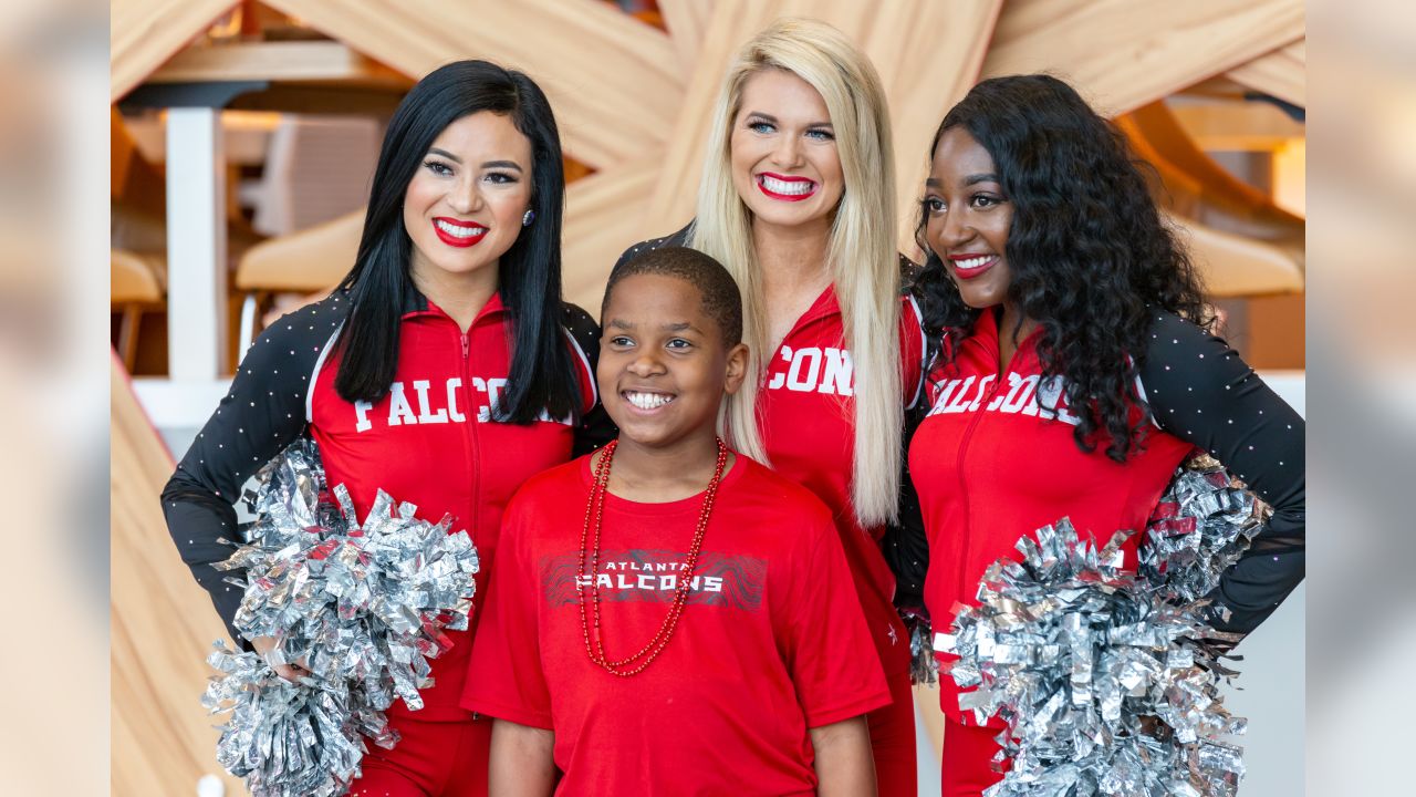 Falcons NFL Draft party at Mercedes-Benz Stadium