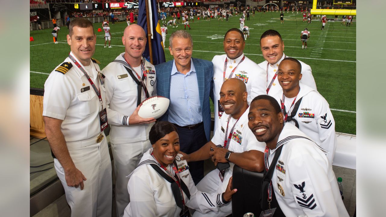 Falcons hosting 2019 Military Appreciation Day at Mercedes-Benz Stadium -  The Falcoholic