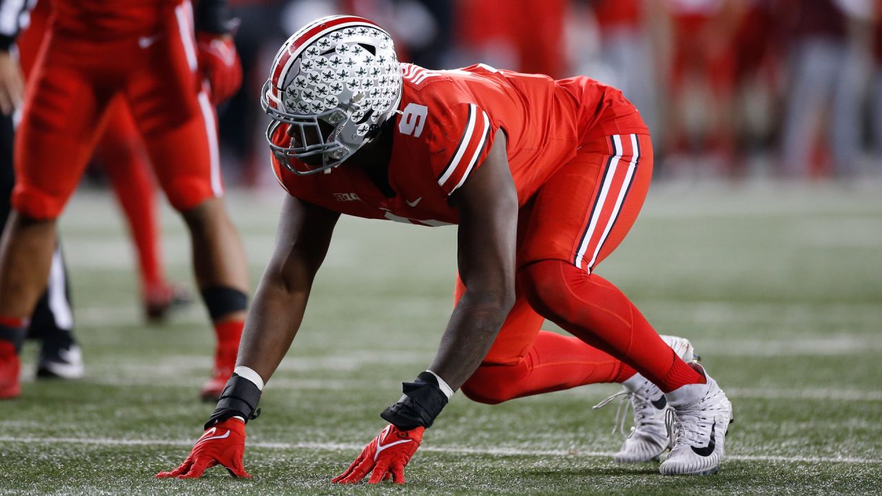 Falcons draft Ohio State EDGE Zach Harrison in third round