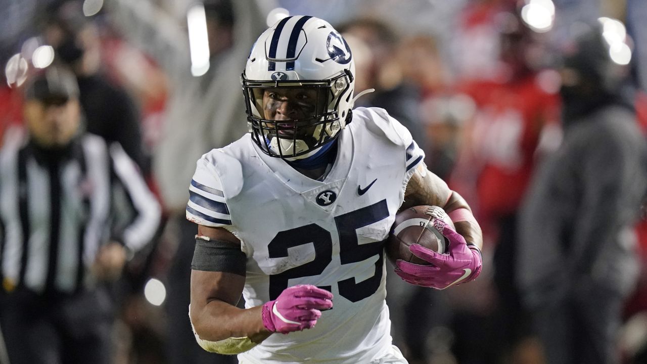 Atlanta Falcons Pick BYU Cougars Tyler Allgeier At No. 151; Future RB1? -  Sports Illustrated Atlanta Falcons News, Analysis and More