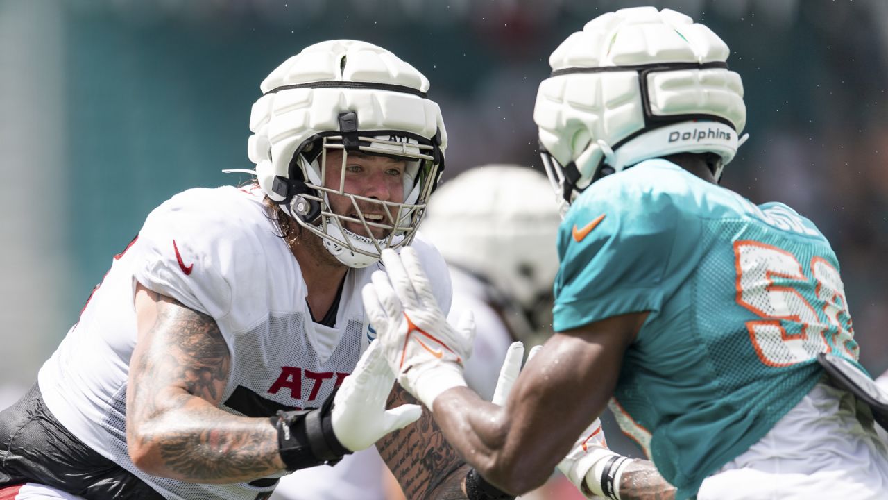 Falcons kickoff joint practice for day 12 of 2023 AT&T Training