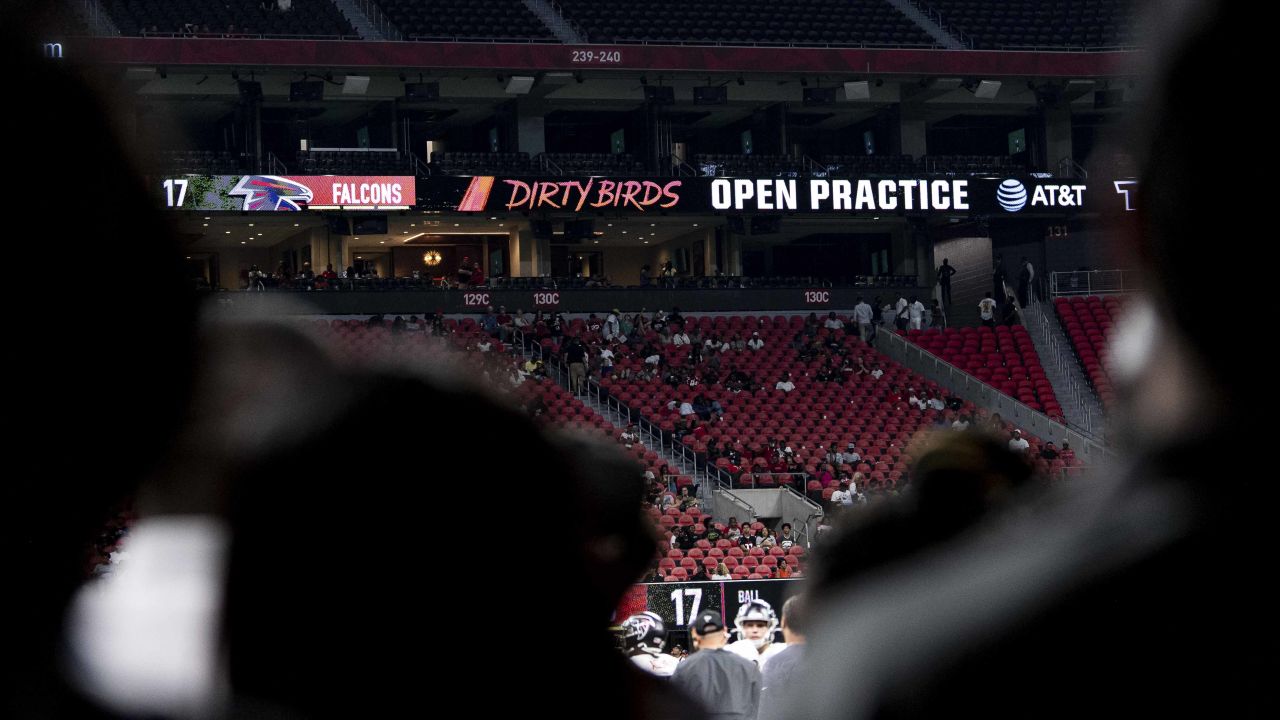 Open Practice highlights at Mercedes-Benz Stadium, Atlanta Falcons 2022