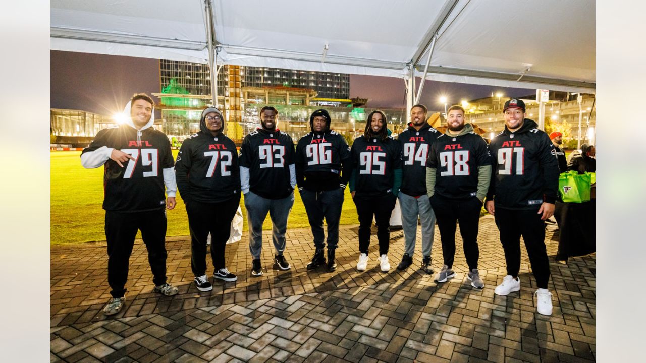 Atlanta Falcons 50th season celebration t shirt. L. Publix sponsored in  stadium