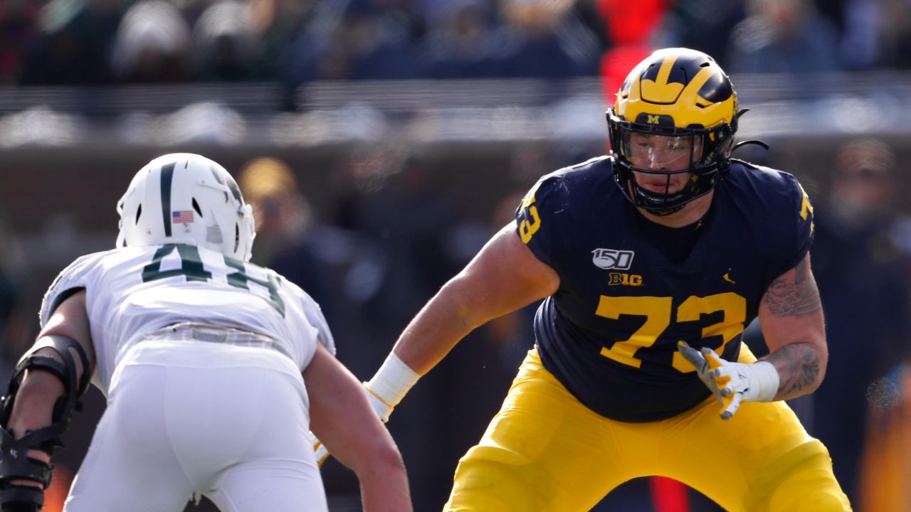 Michigan's Jalen Mayfield declares for NFL draft