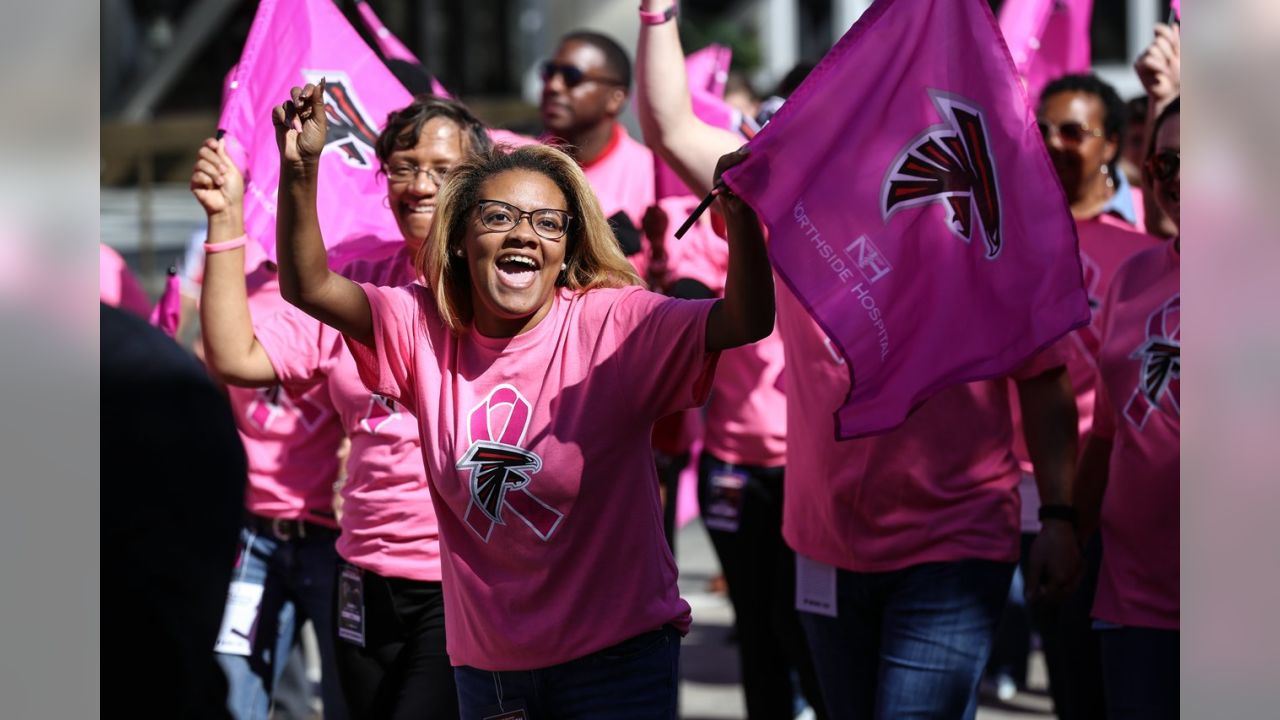 Atlanta Falcons on X: Check out our 2016 Breast Cancer Awareness gear 