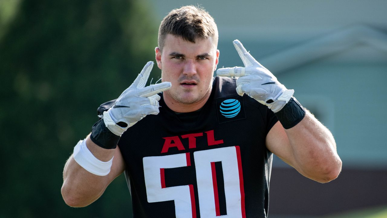 Kyle Pitts locked in  2021 AT&T Training Camp Day 4