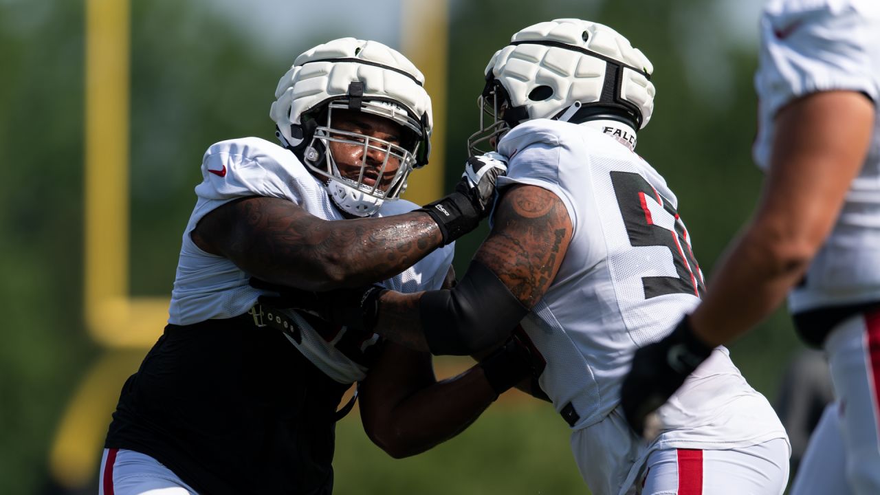 Falcons lose another left guard with Hennessy placed on IR - The San Diego  Union-Tribune