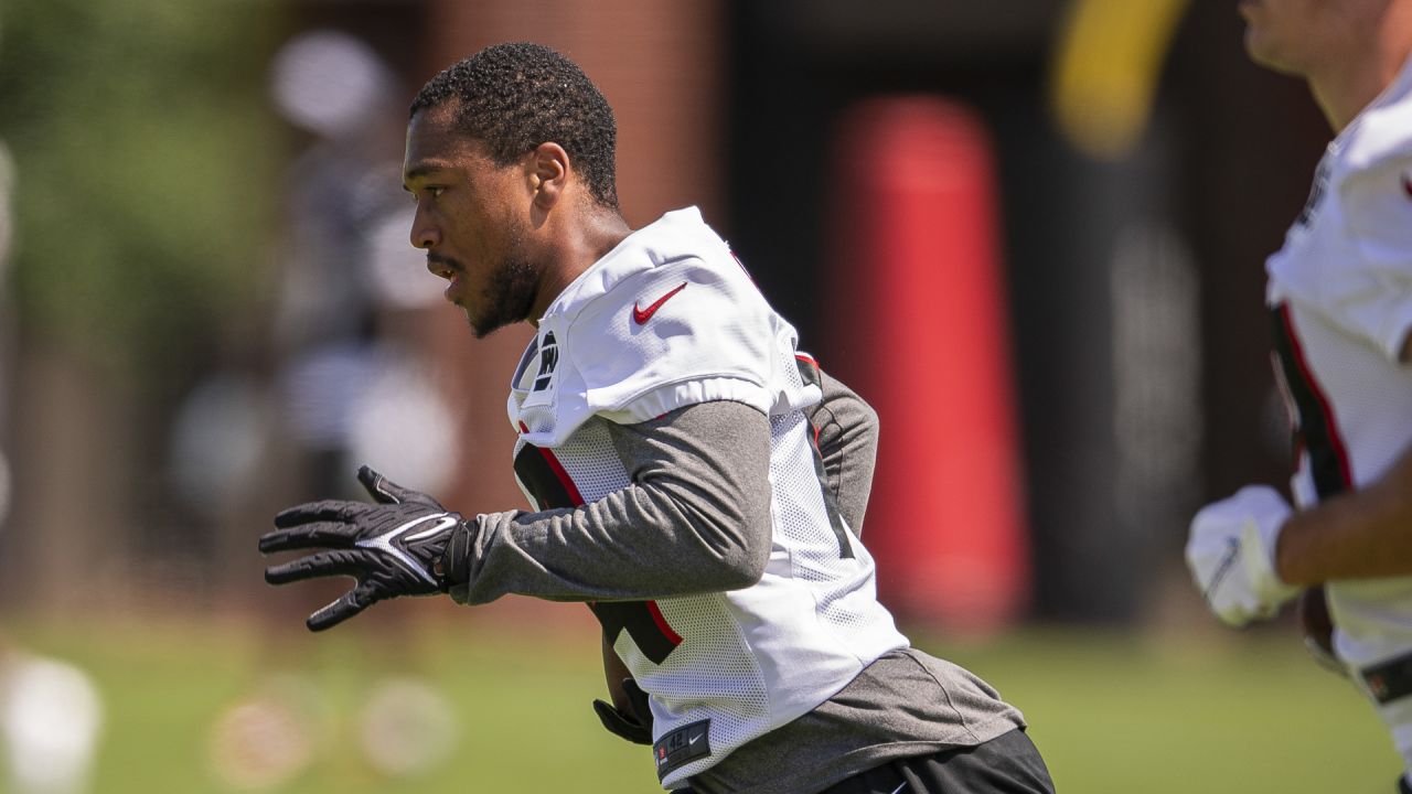 Atlanta Falcons - Just called up from the practice squad, Caleb Huntley  rushes it in for his first career touchdown! #CLEvsATL