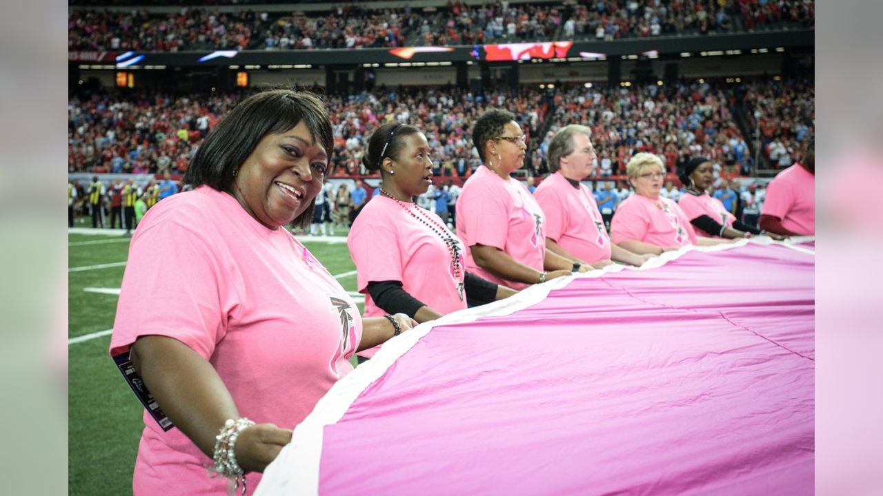 pink falcons jersey