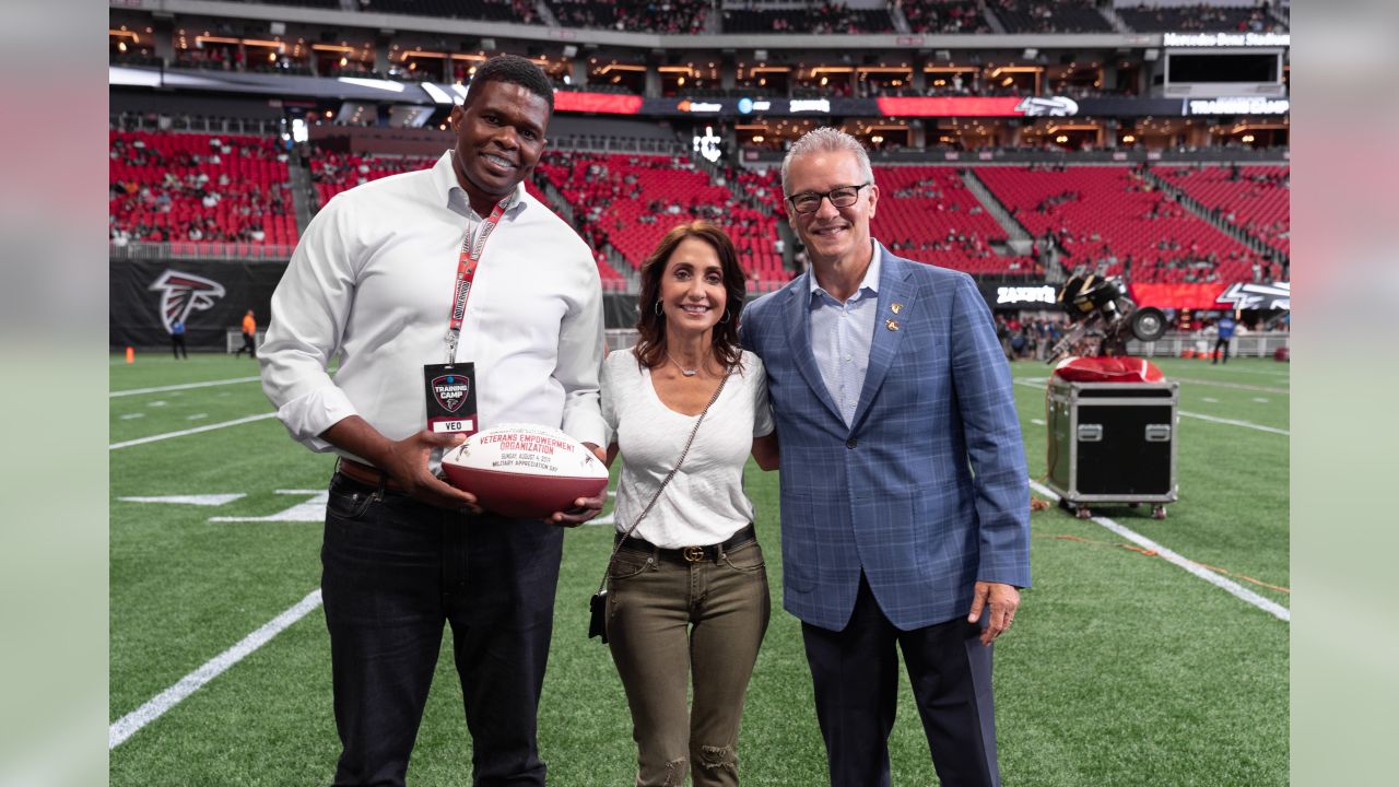 Falcons hosting 2019 Military Appreciation Day at Mercedes-Benz Stadium -  The Falcoholic