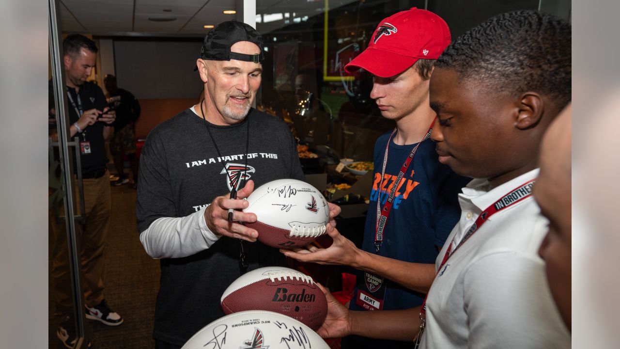 AT&T Atlanta Falcons Training Camp & Military Appreciation Day at  Mercedes-Benz Stadium on August 4