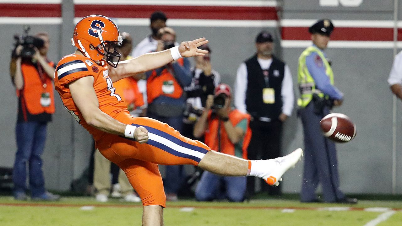 Punter Sterling Hofrichter selected by Atlanta Falcons in 7th round