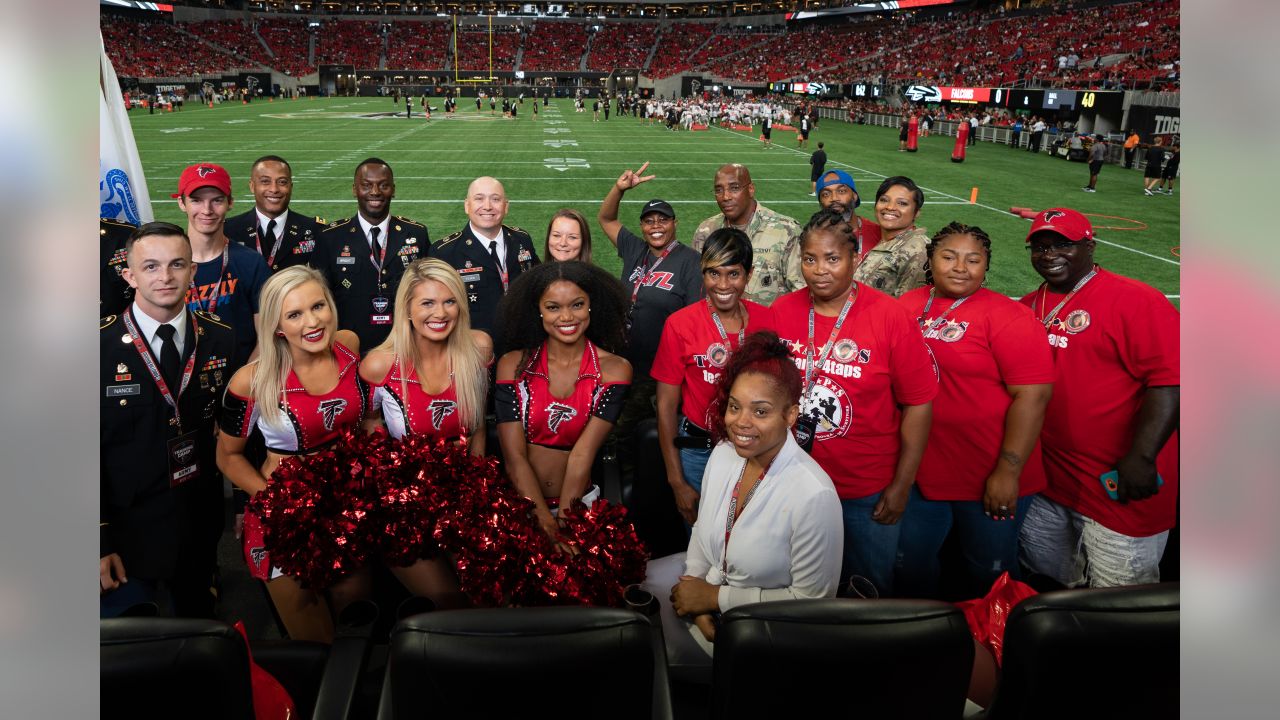 Falcons hosting 2019 Military Appreciation Day at Mercedes-Benz Stadium -  The Falcoholic