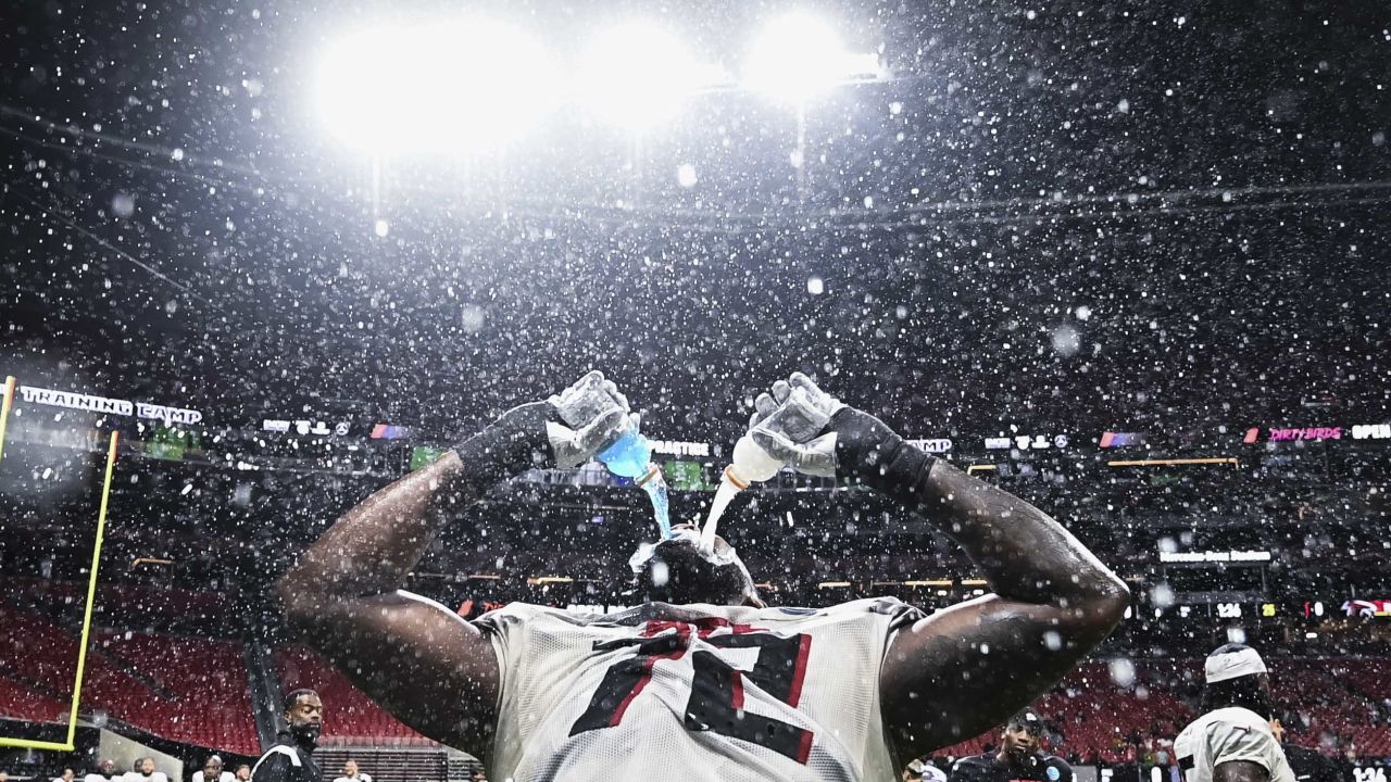 Two weeks 'till kickoff @mercedesbenzstadium!!! Who's ready for some Falcons  football⁉️ #falconsfriday, #atlantafalcons, …