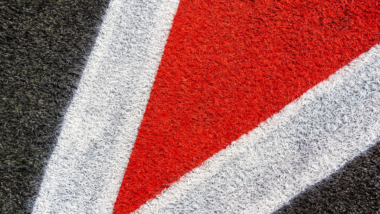 VIDEO: Falcons paint field for Sunday's opener vs. Seahawks