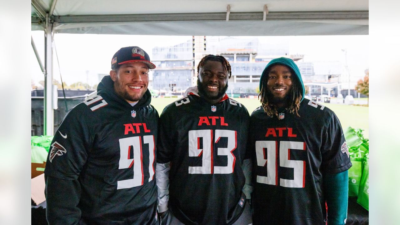 Atlanta Falcons 50th season celebration t shirt. L. Publix sponsored in  stadium