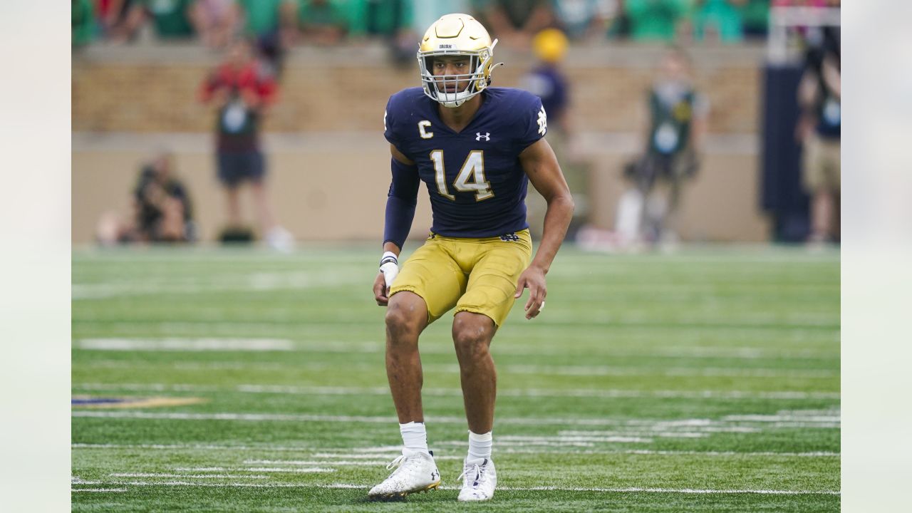 Gallery: Notre Dame All-American Safety Kyle Hamilton