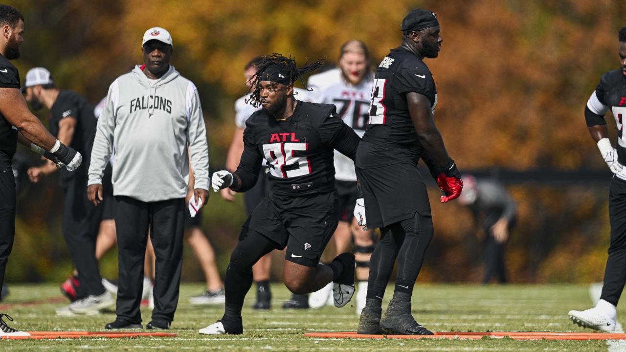 Atlanta Falcons defensive tackle Timmy Horne (93) pictured before