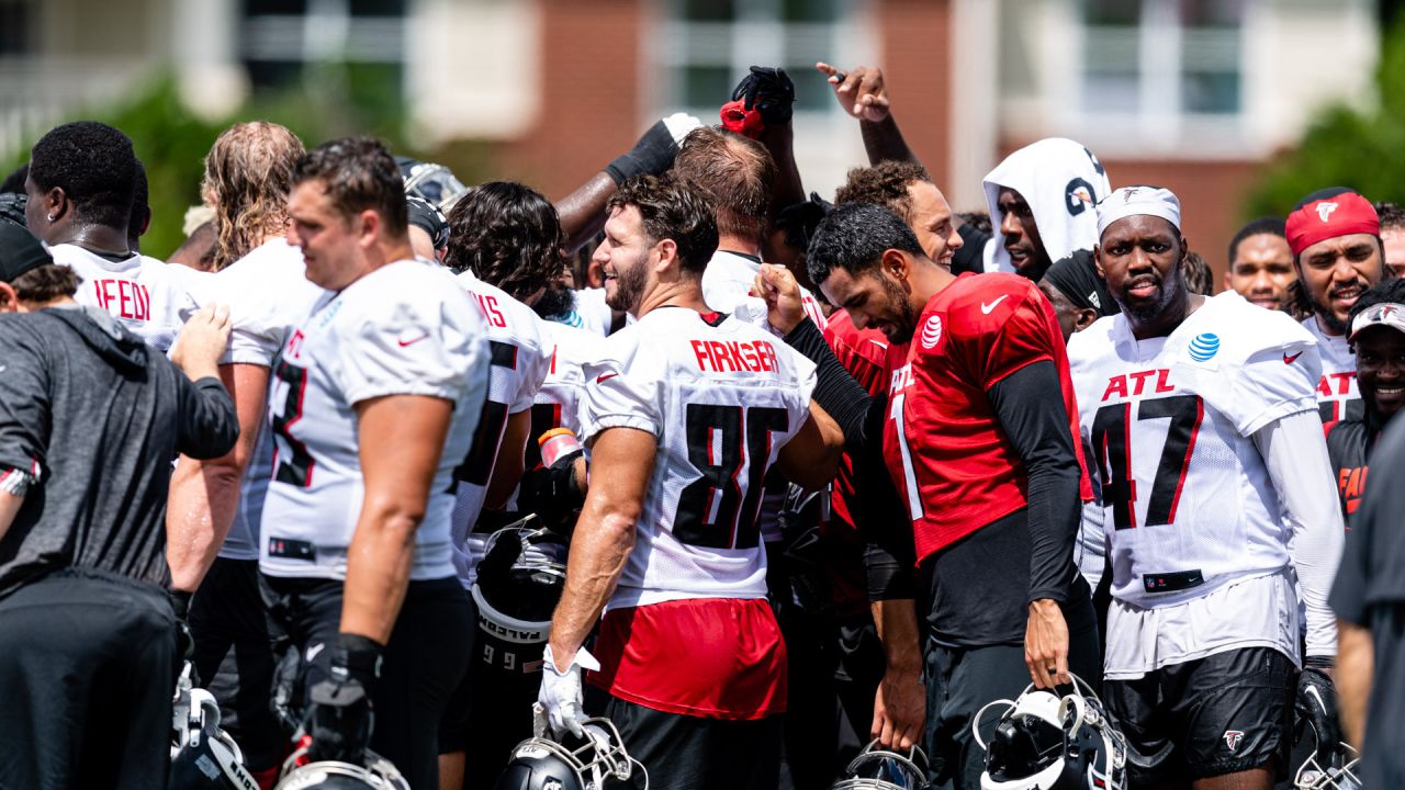 A.J. Terrell catches attention of Falcons coaches, peers Thursday