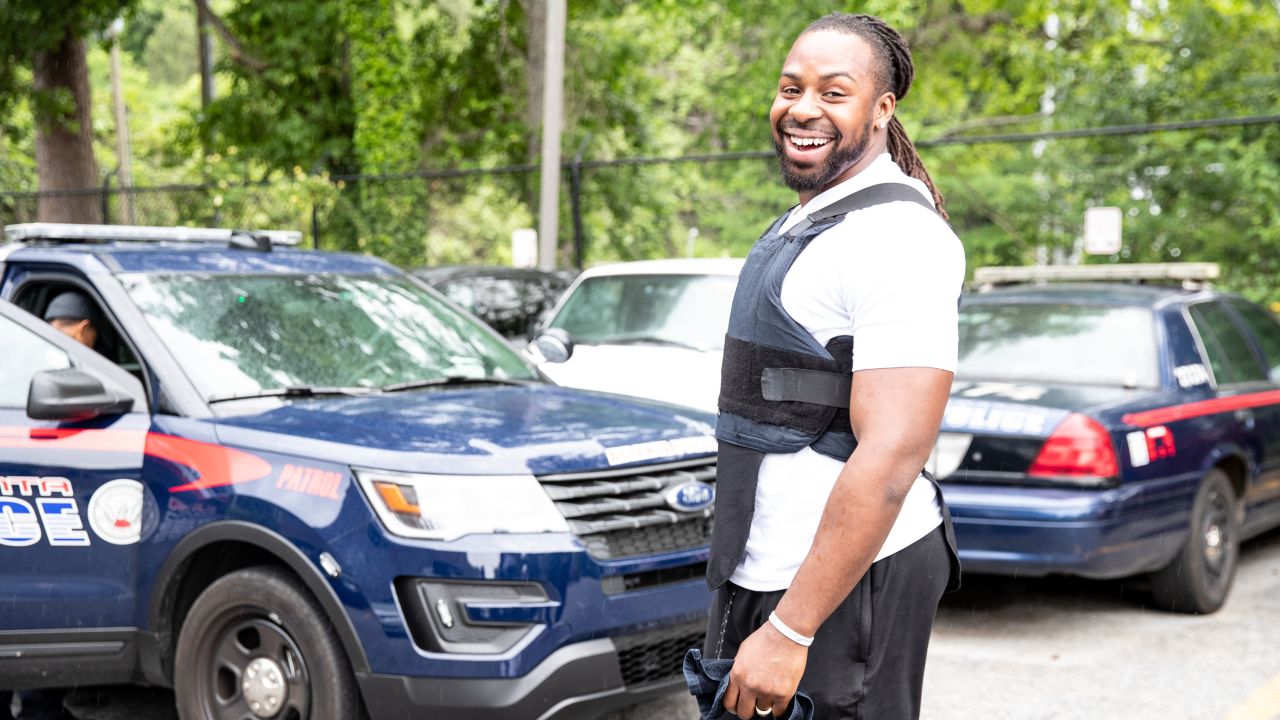 Steven Means named Falcons' Walter Payton Man of the Year