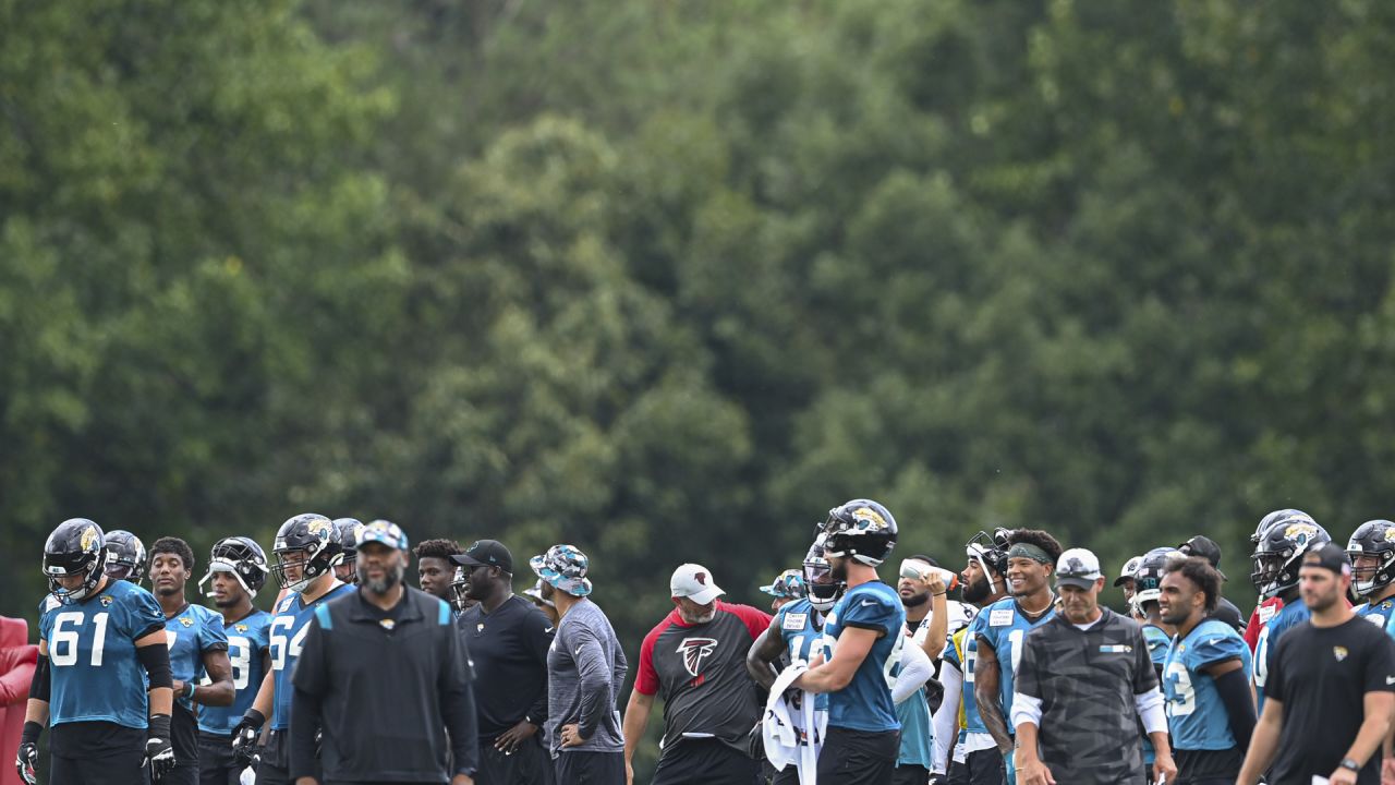 Joint practice report: Arthur Smith reflects on camp, Desmond Ridder,  Marcus Mariota, Dee Alford and more from workout with Jaguars