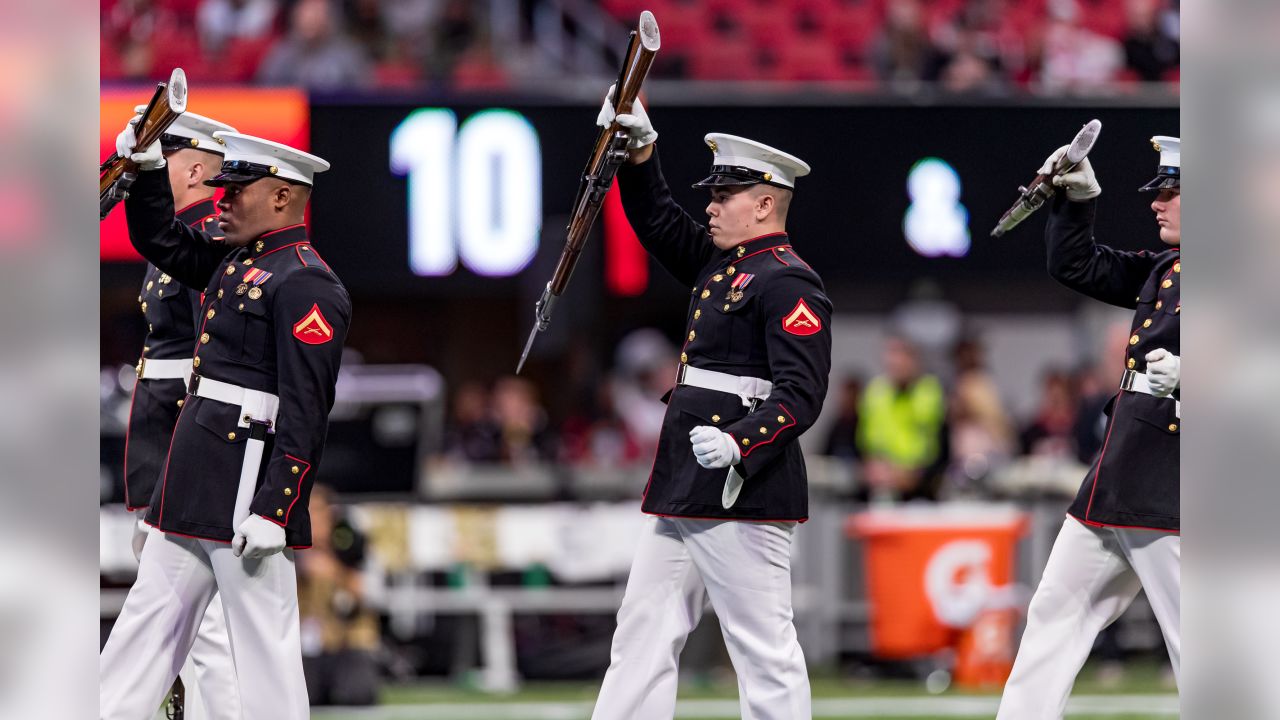 DVIDS - Images - Silent Drill Platoon performs during Atlanta Falcons'  Salute to Service game [Image 3 of 10]