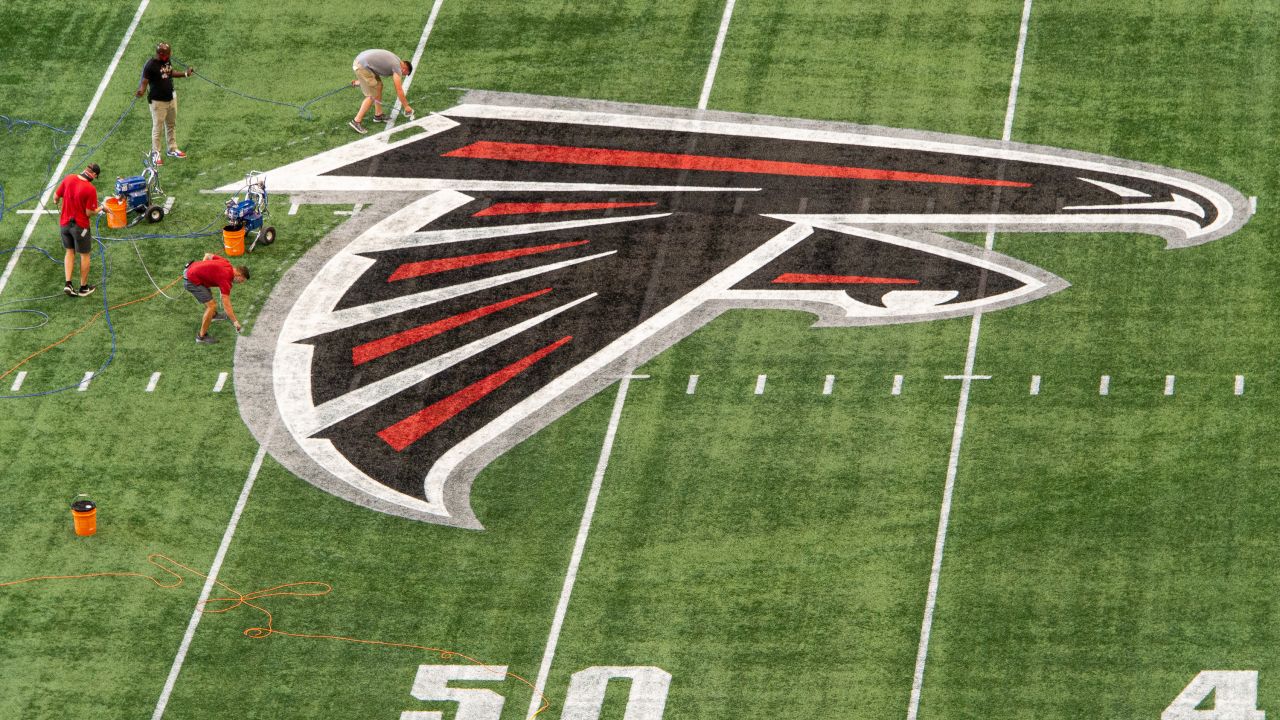 Mercedes-Benz Stadium chic on-field terraces - Coliseum