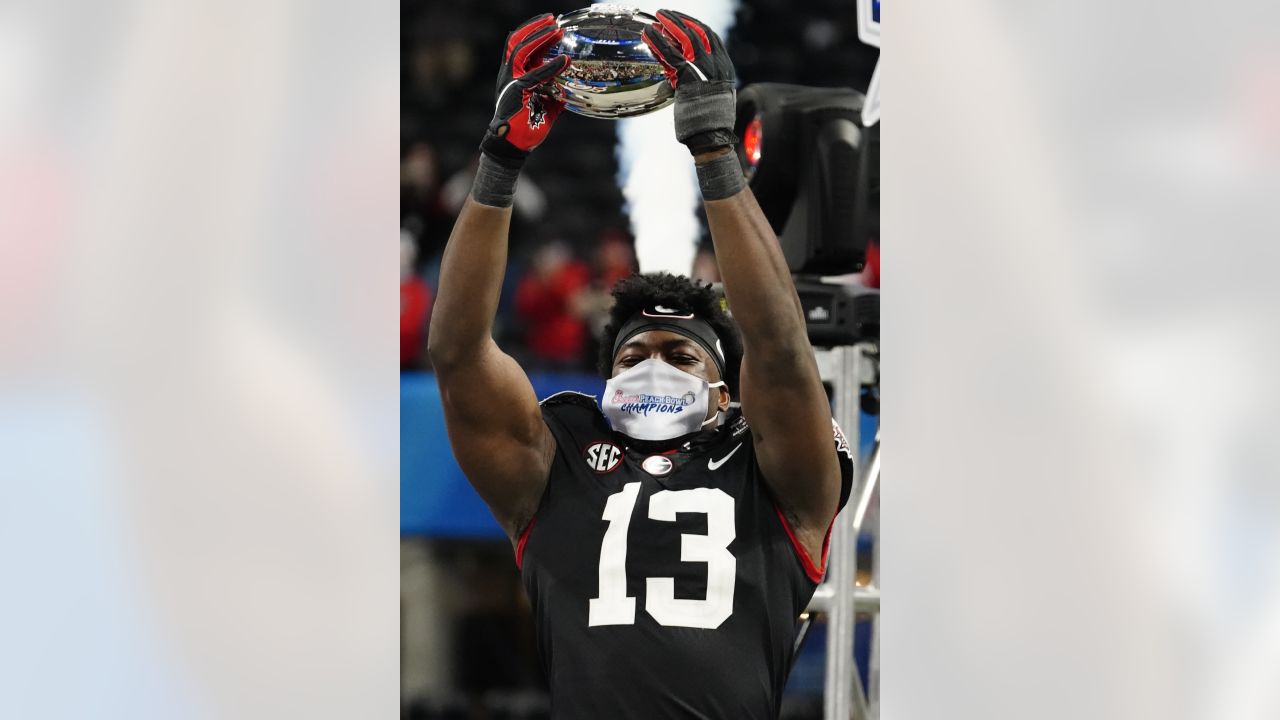 Round 2 - Pick 18: Azeez Ojulari, OLB, Georgia (New York Giants) : r/nfl